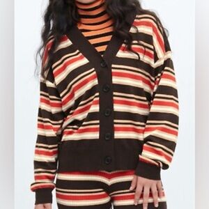 Uniqlo X Marni Stripe Cardigan Sweater